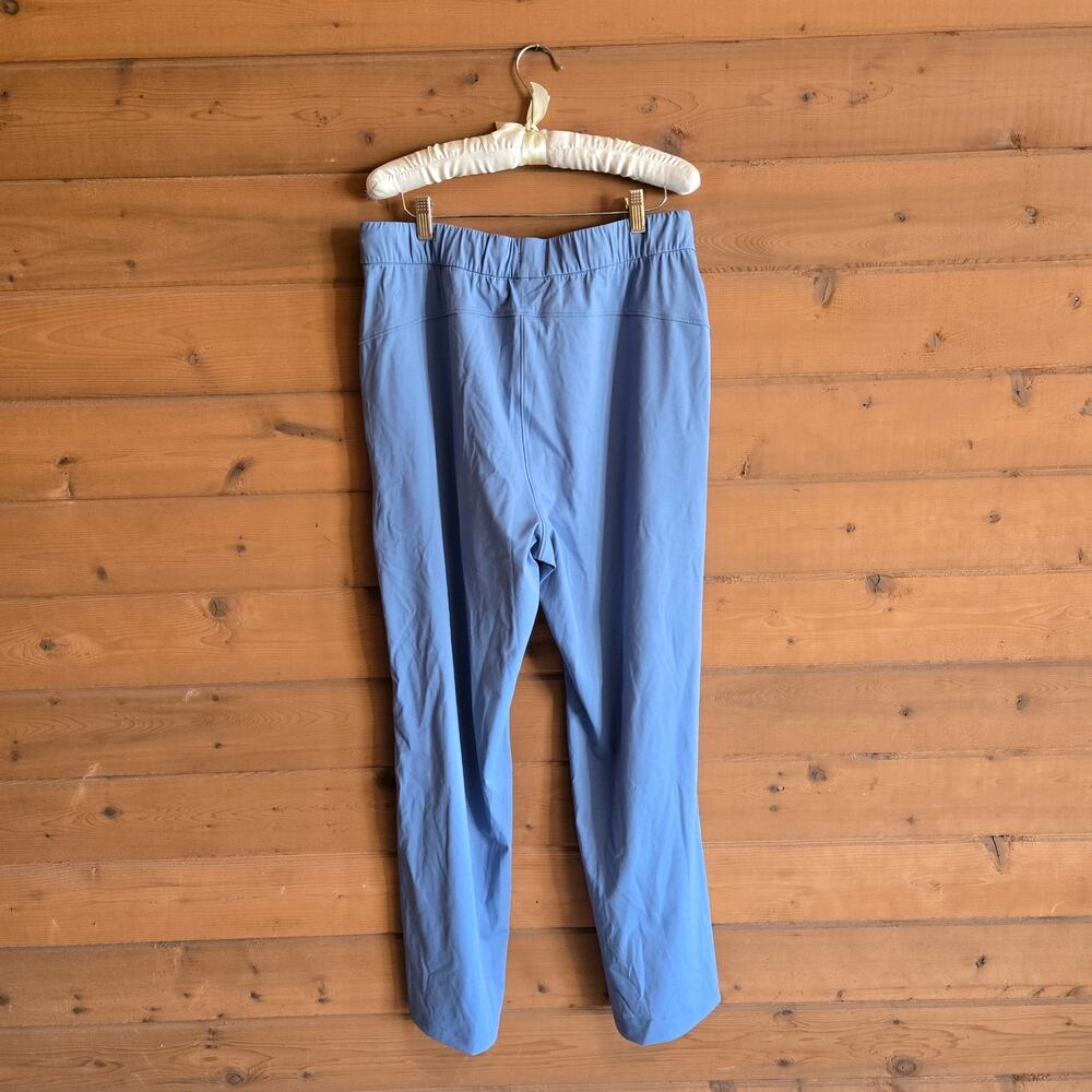 Crz Yoga Casual Pant NWT Stretch Universal Blue XL 14 Workout Travel Athleisure - Picture 4 of 5